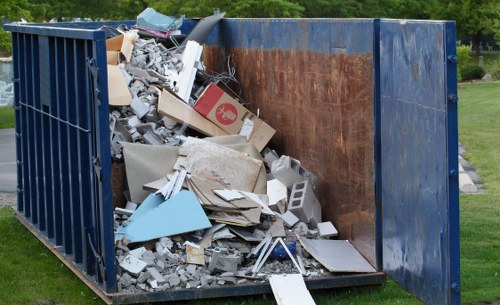 Old furniture pieces ready for disposal in Hammersmith