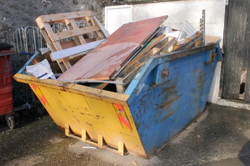 Professional house clearance team at work in Hammersmith